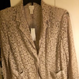 Chico’s lace jacket